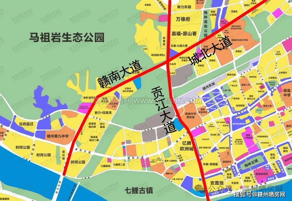 贡江大道改扩建工程有最新进展_赣县_项目_高架