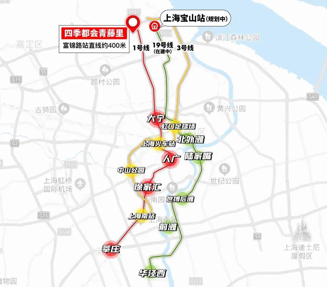 据了解,杨行板块未来还规划有22号线,24号线(信息来源《上海宝山》