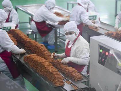 智能控制,美味加速:食品加工蒸汽发生器提升辣条生产线