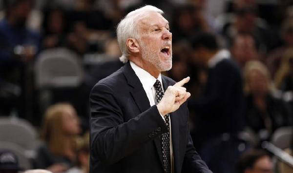 格雷格·波波维奇,被誉为当代最强主教练,他在马刺队效力至今,取得了5