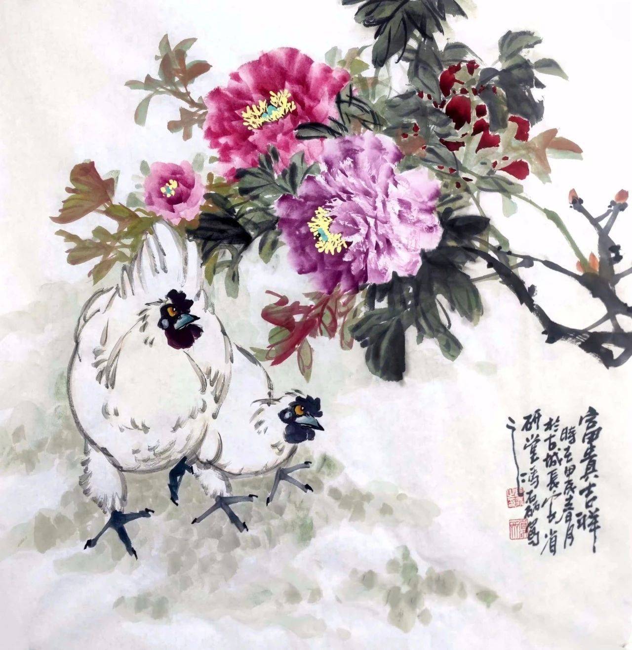 小品国画作品 精品图片