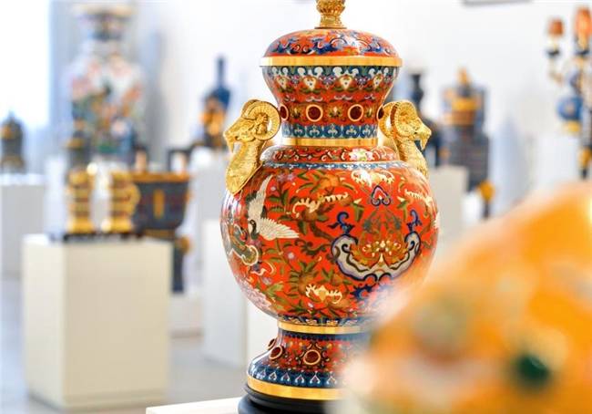 觹堂新展丨"锦绣繁华—徐嘉 爽景泰蓝艺术展"开幕