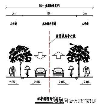 青浦凤溪社区"城中村"改造两条新建道路工程方案设计公示
