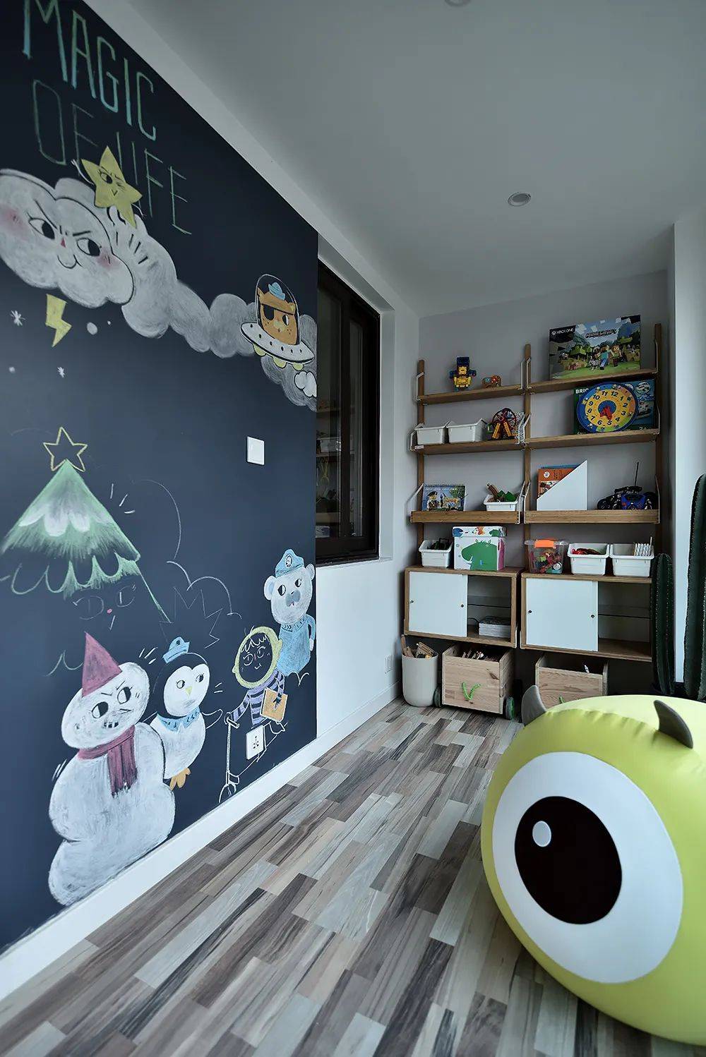 缔梵国际装饰|120平北欧风设计,清新甜蜜,优雅精致!