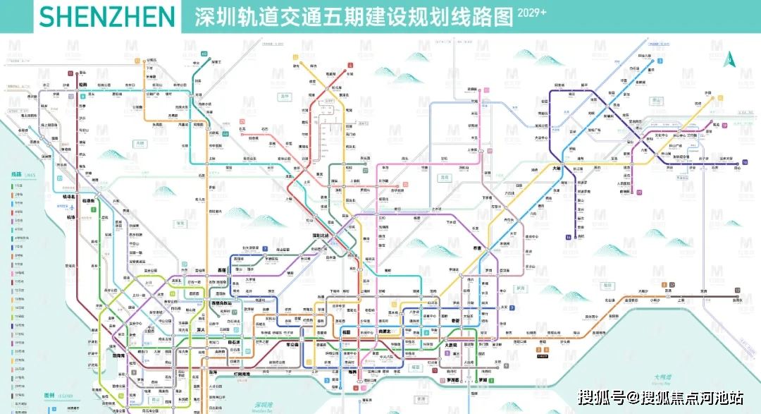 东莞地铁线路规划图图片