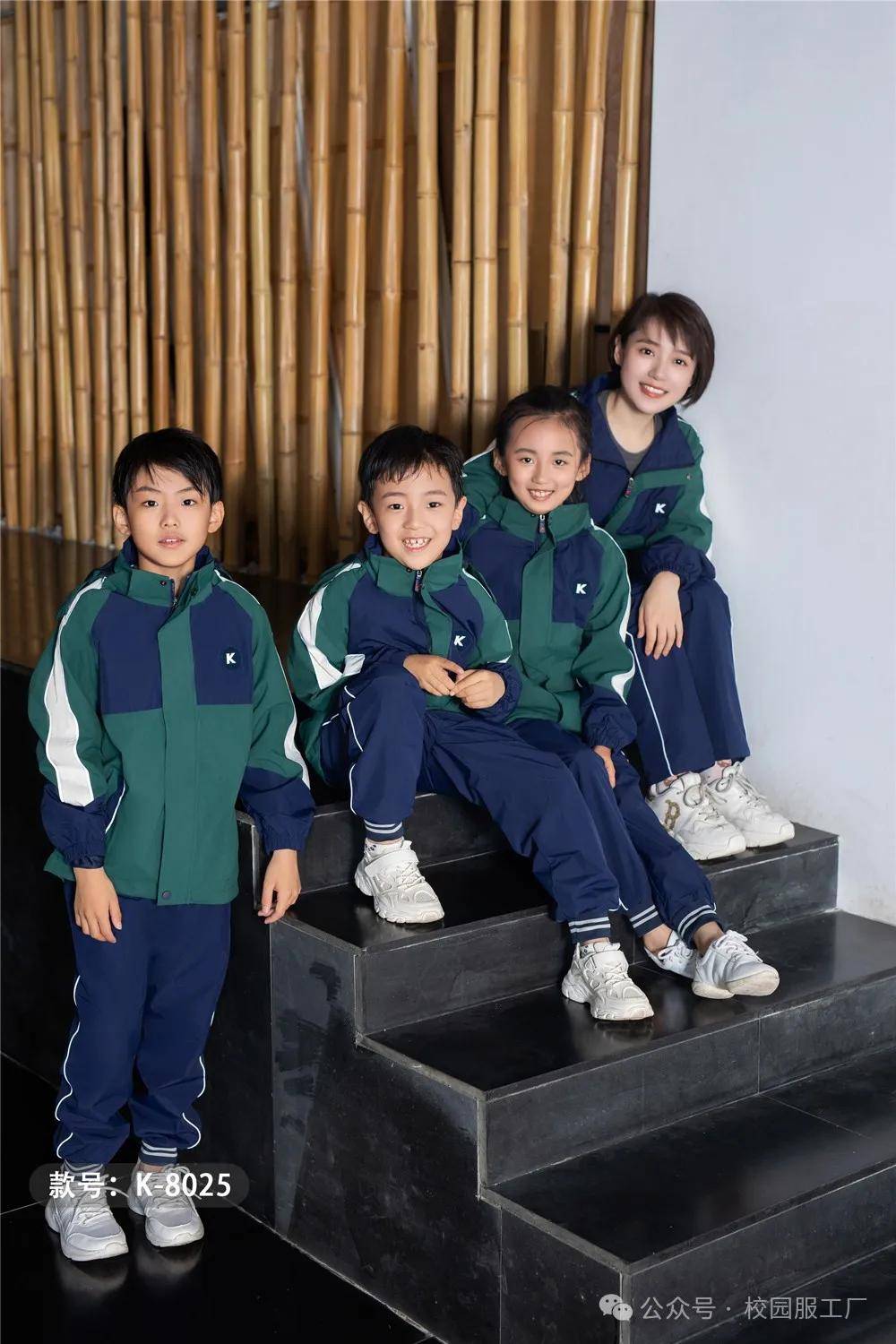 校服园服，代表着一个集体的精神面貌