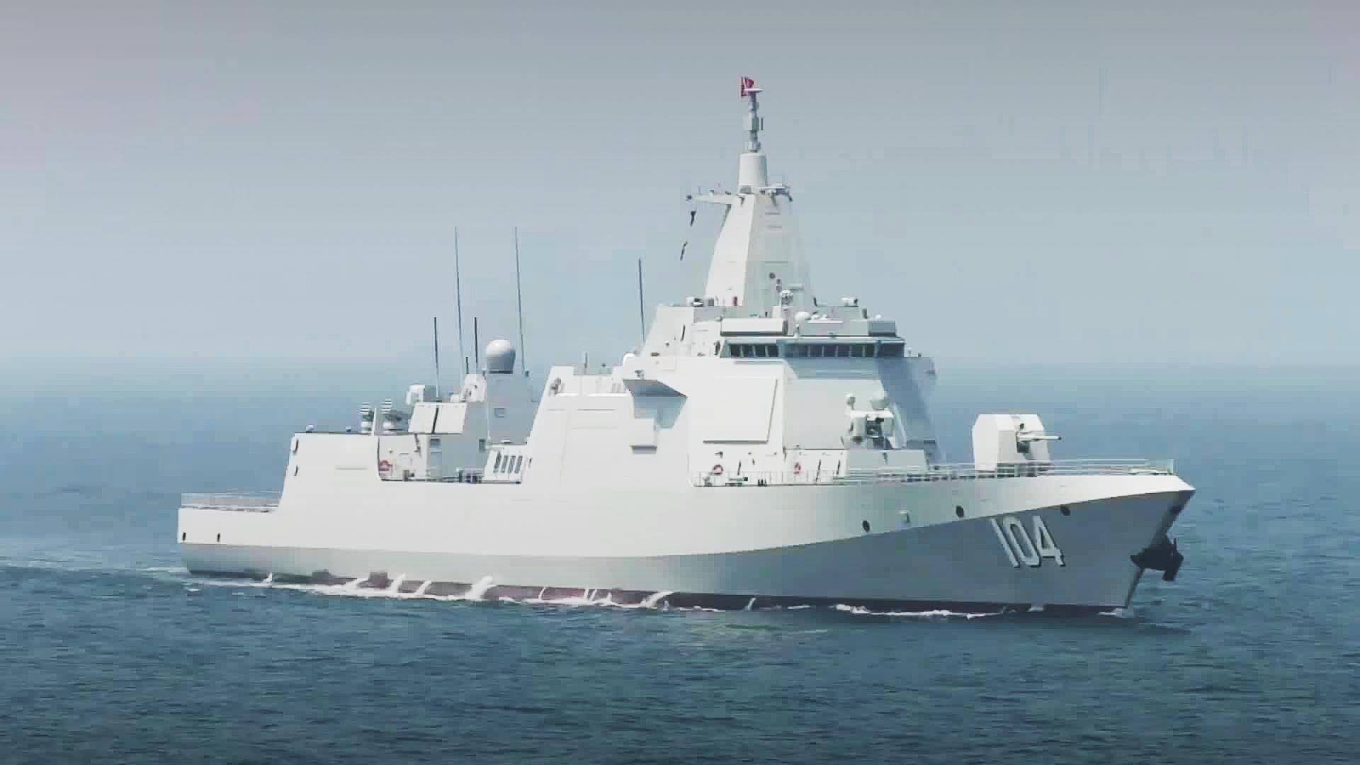 055驱逐舰并非中国海军顶尖战力,052d导弹驱逐舰或才_