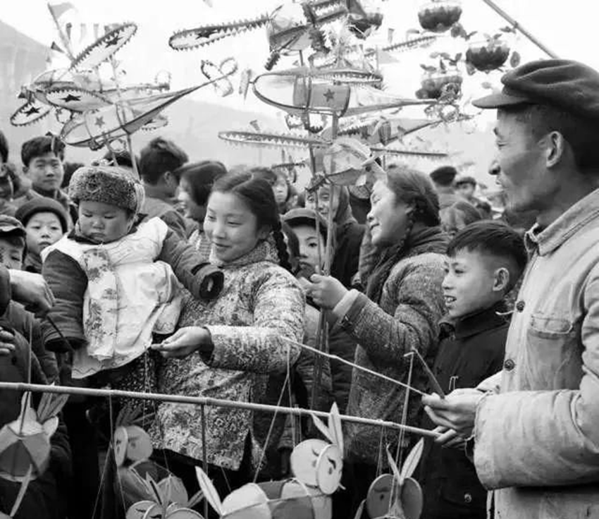 70年代春节图片