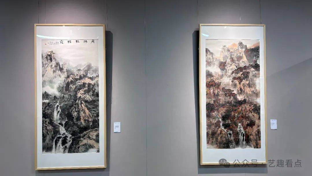 孙长康山水画作品展在天津举行 近80件佳作呈现"苍山涌墨"