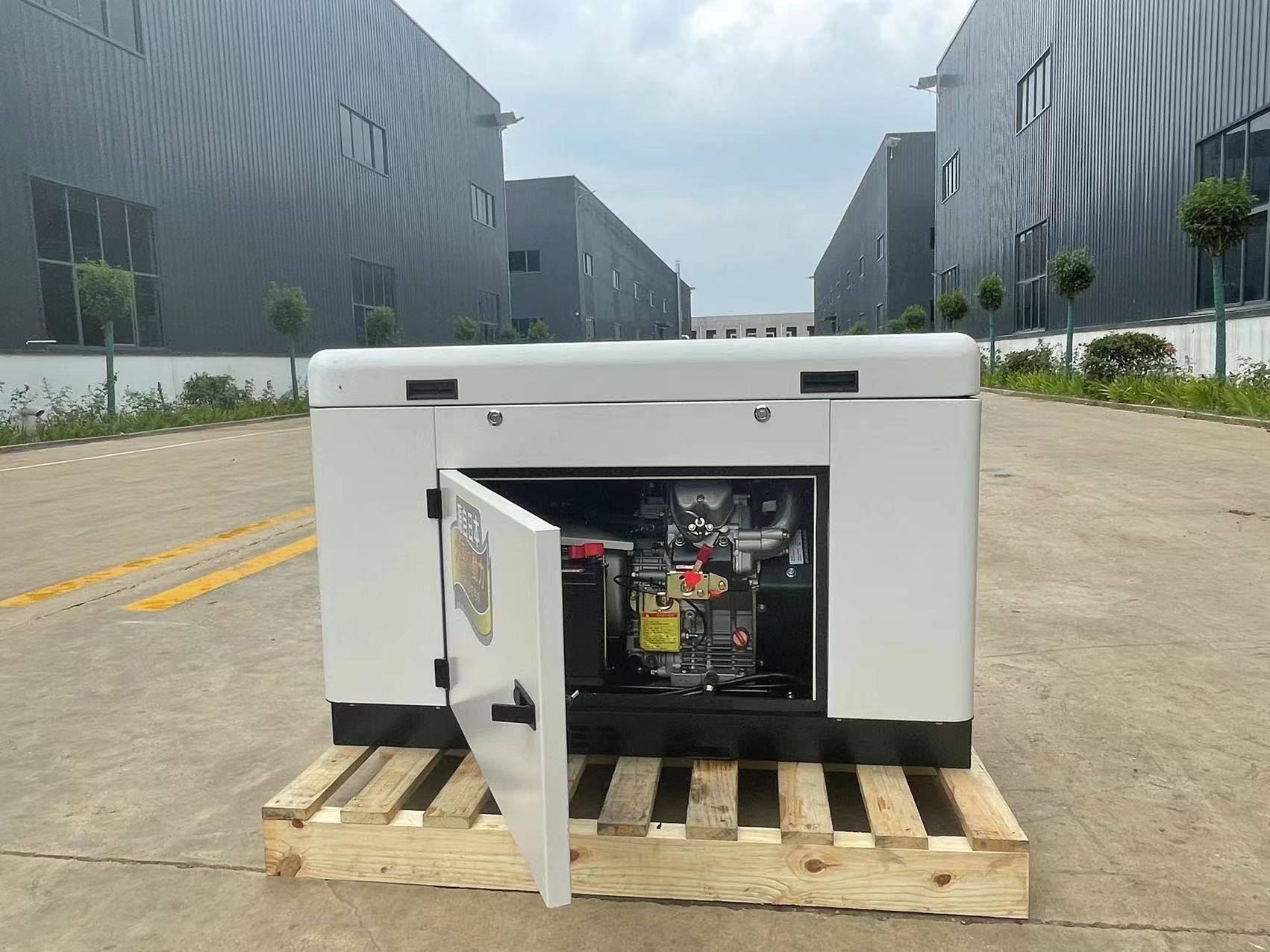 柴油发电机10kw 写字办公楼消防备用电源