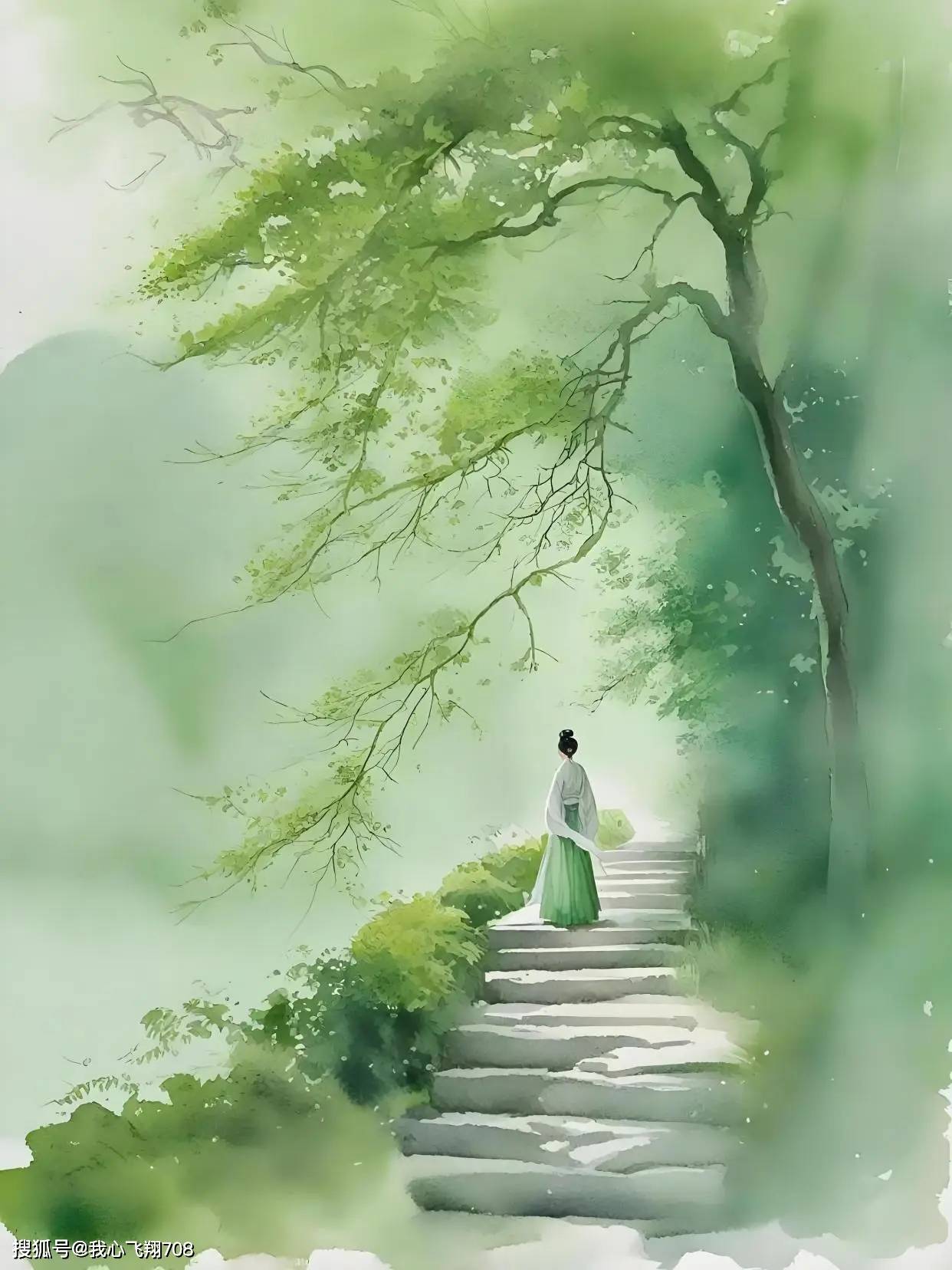 七绝《萧风吹露草疏离》