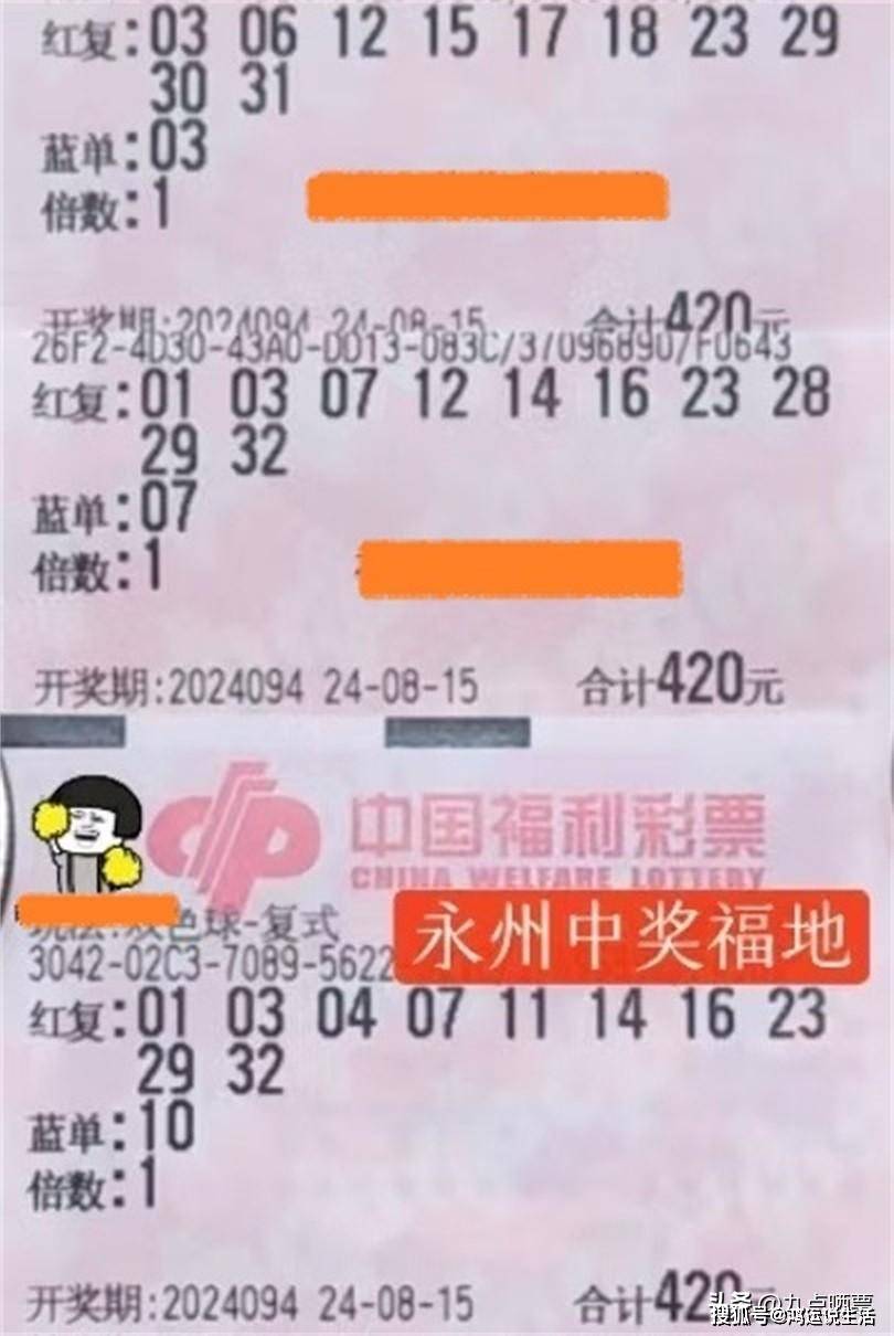 双色球第24094期晒票:不论生活是否富足,心态都要积极向上_彩票_家庭
