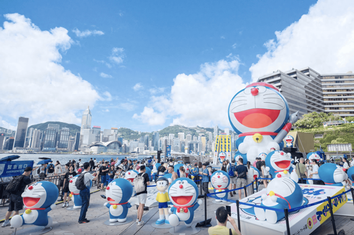 哆啦a梦特展亮相k11文化艺术区,引领香港文化交流新风尚