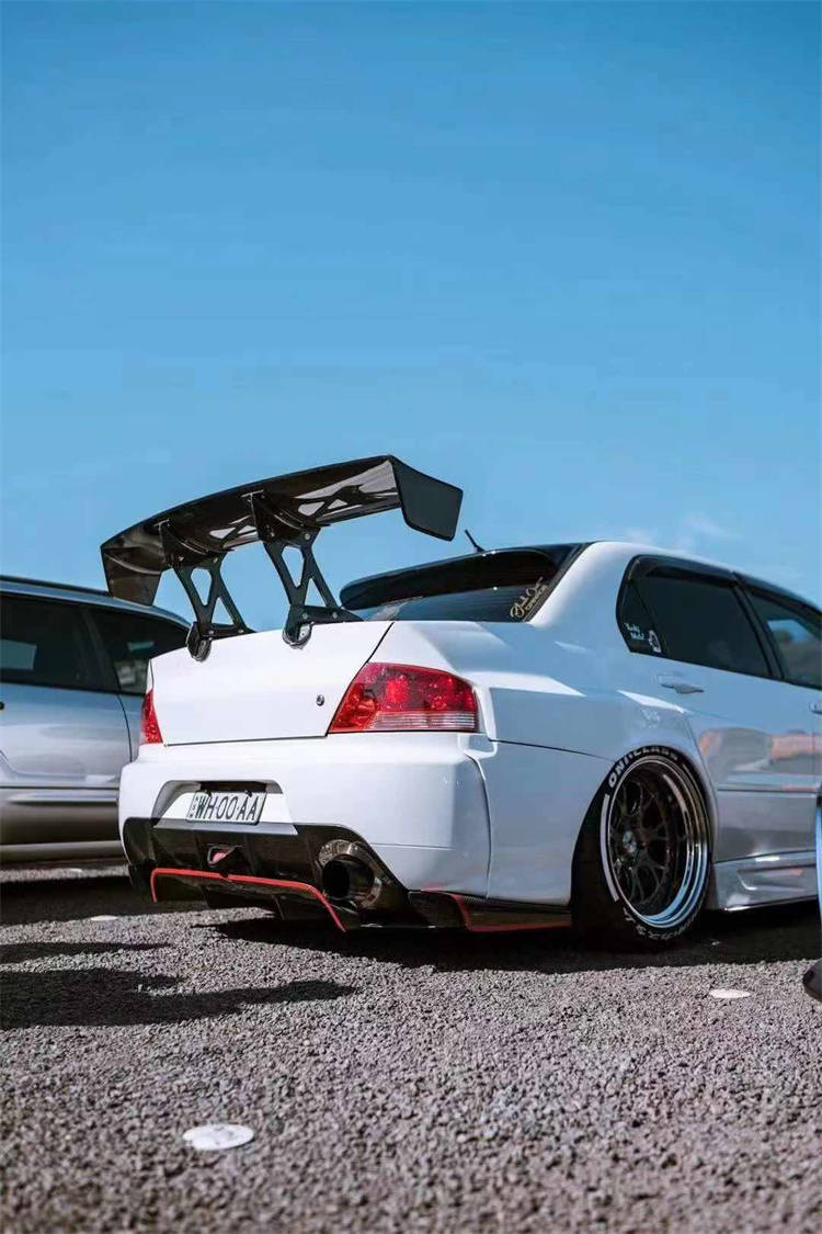 潮流风格 三菱evo改装airbft空气减震案例