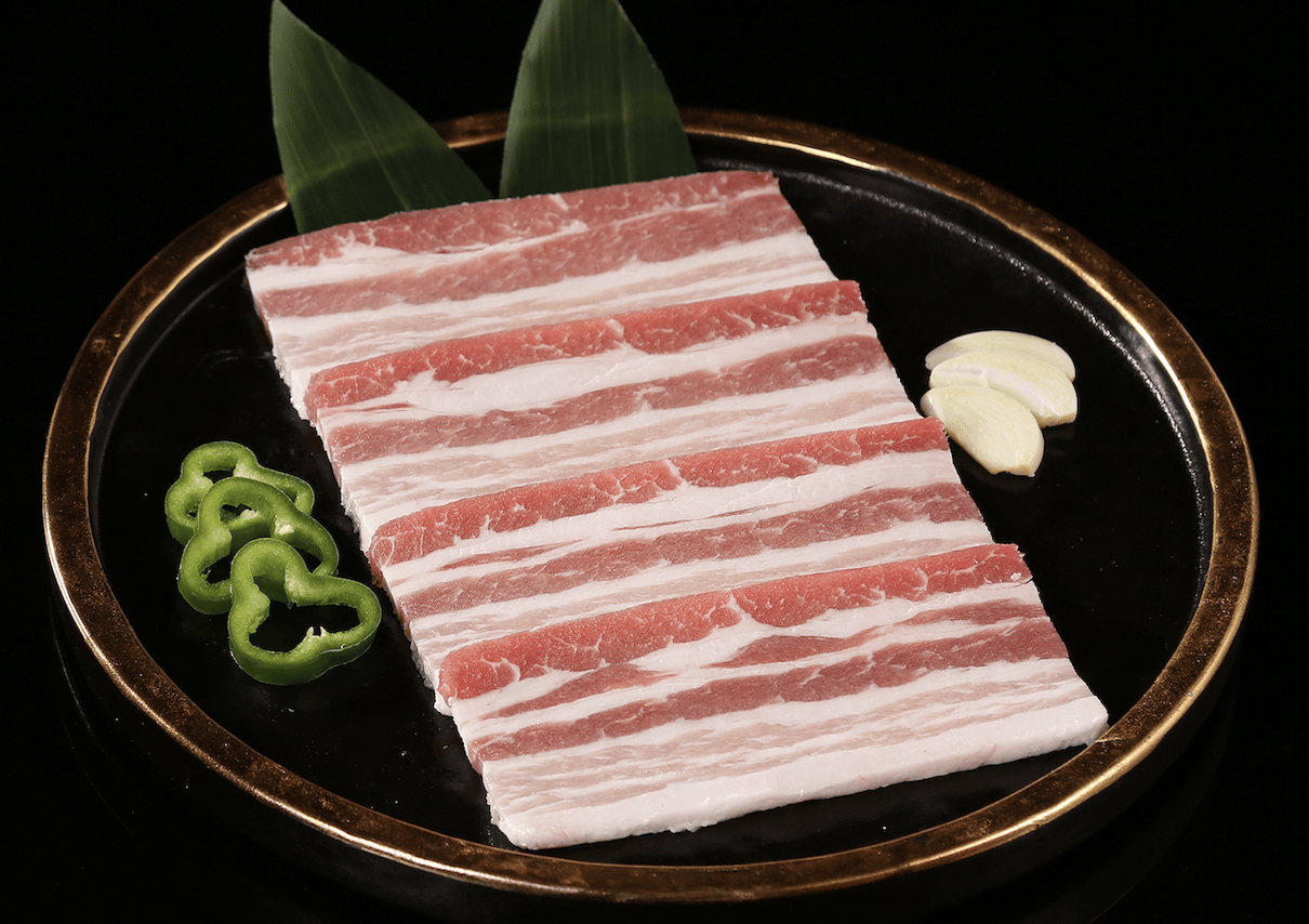 精选厚切猪五花,烤出幸福滋味