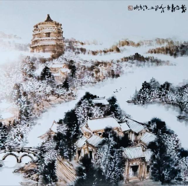 【艺术中国】著名城市山水画家王一鸣先生作品品鉴_the_wang_yiming