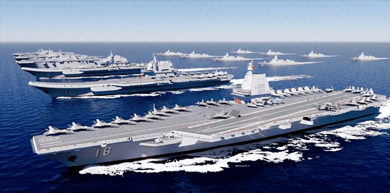 中国三艘航母将全部搭载歼-35 具备与美正面抗衡能力