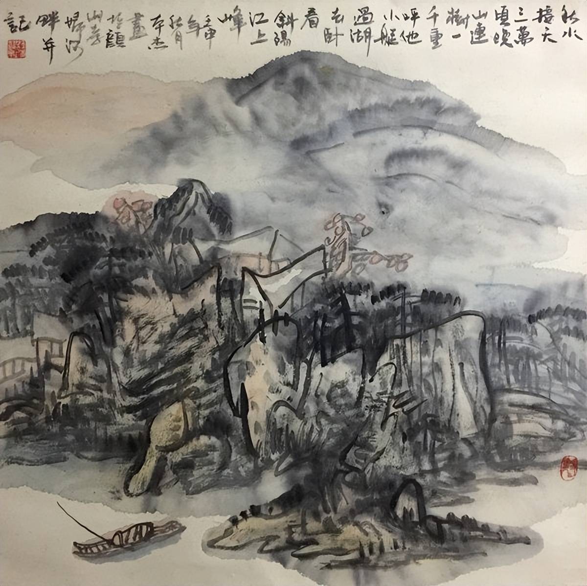 追寻自然之美:著名山水画家王本杰的艺术风格