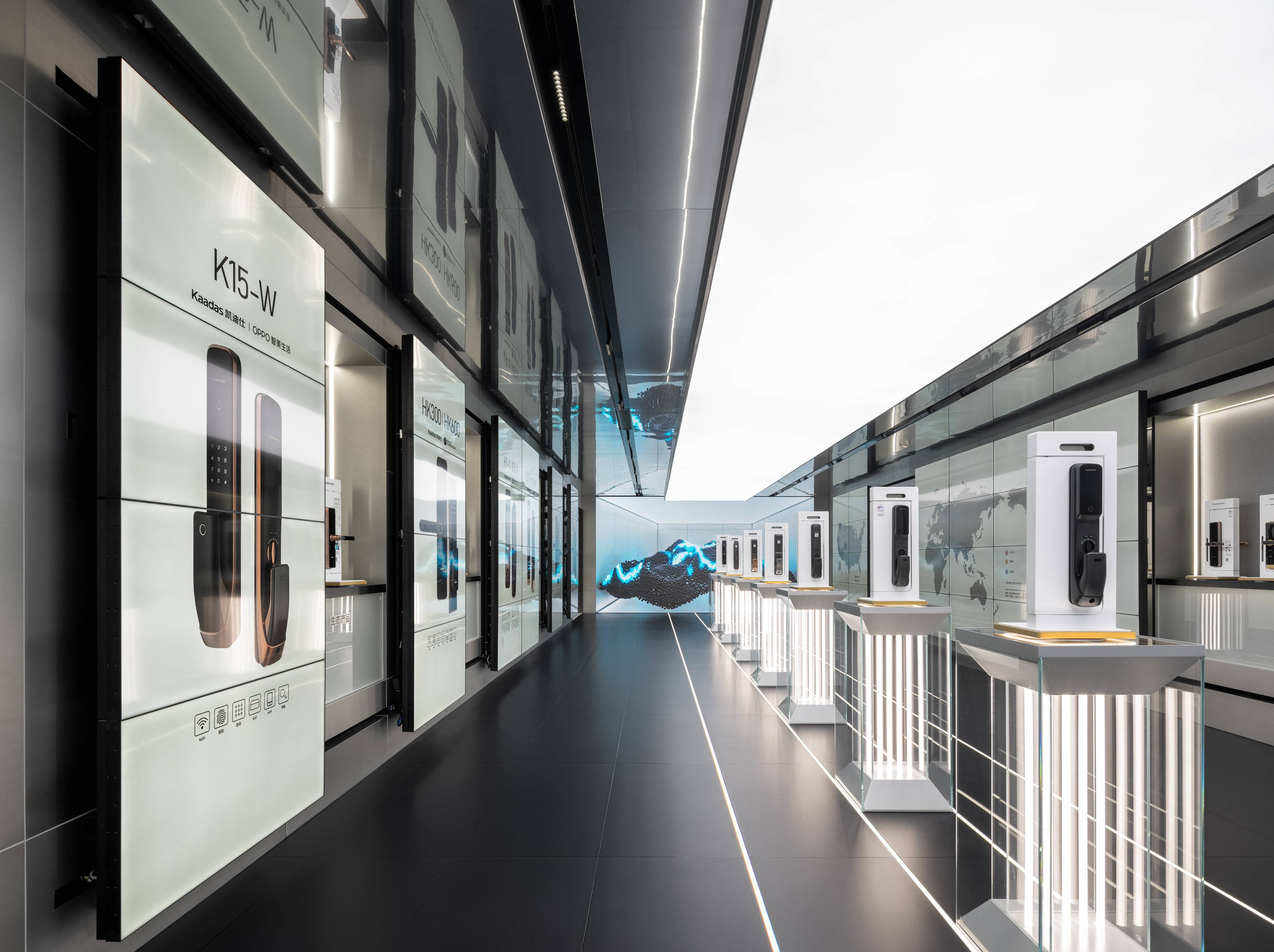 展厅设计丨kaadas凯迪仕·智能锁全面媒体化展厅设计