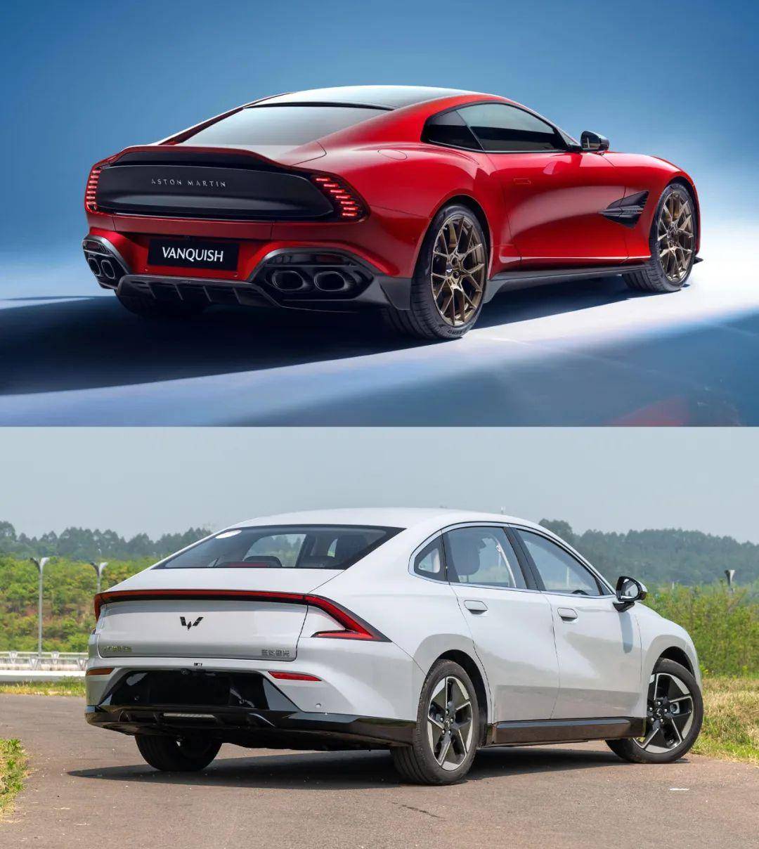 全新阿斯顿·马丁vanquish官图发布,网友:尾灯五菱?__