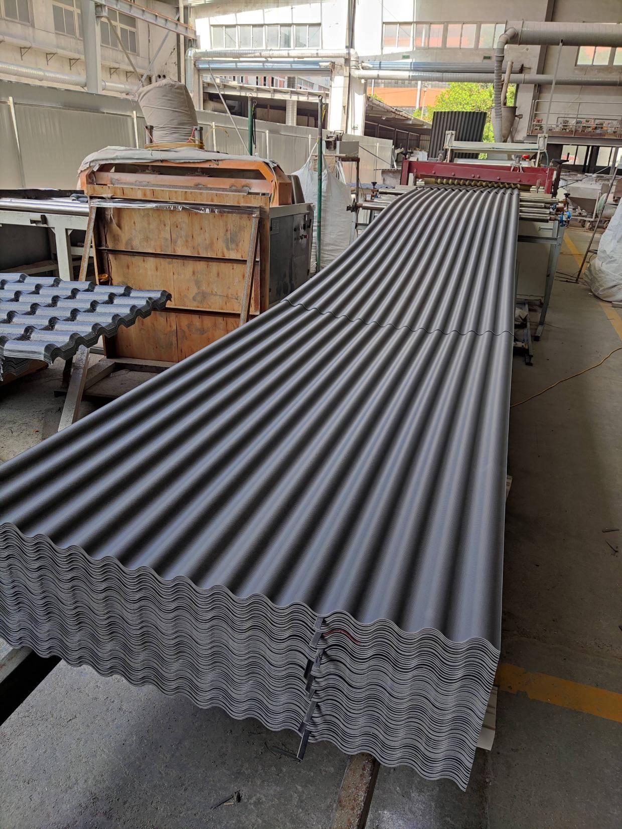 波形沥青防水板,屋面干法施工材料,屋面系统主材