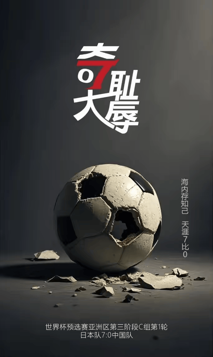 男足0-7惨败日本,刷新耻辱纪录!网友怒吼:取消联赛,解散吧!