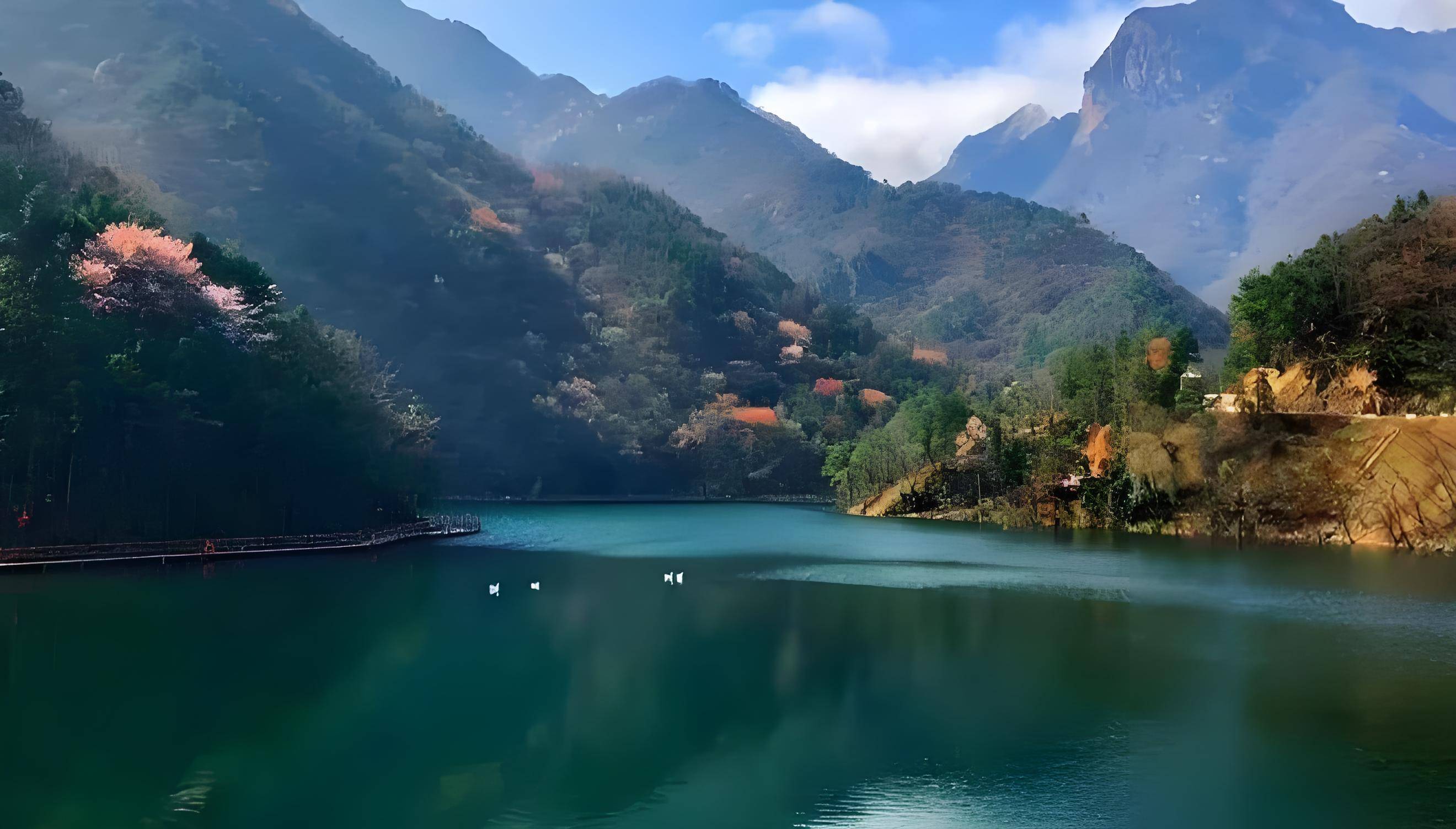 镜观崤函|金刚台风景区:山水画卷与红色历史的文化之旅