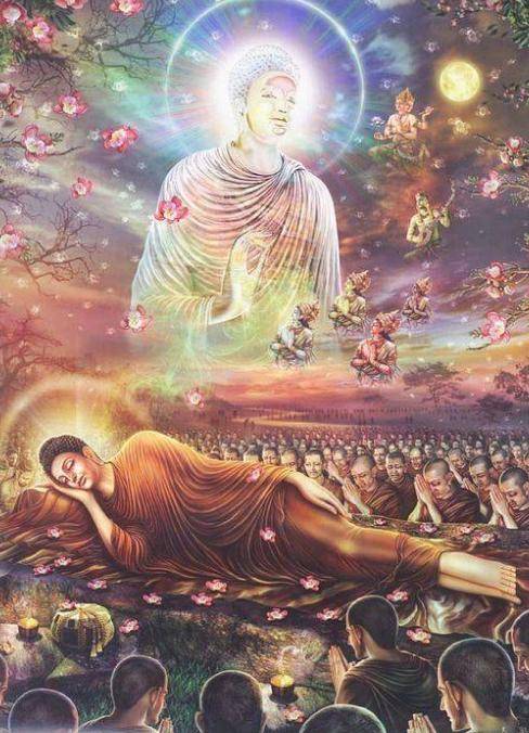二月十五日,释迦牟尼佛在拘尸那迦城的娑罗双树下入灭,进入涅槃境界.
