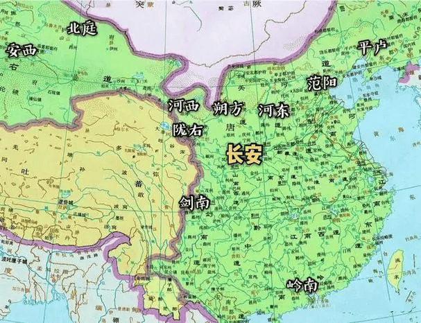 唐玄宗时期的十大节度使,个个手握重兵,镇守一方!