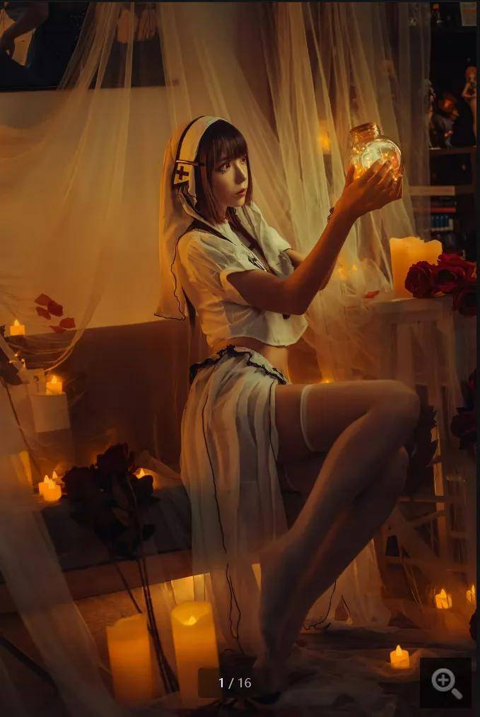 疯猫ss黄昏修女cos,性感与圣洁如何完美碰撞?