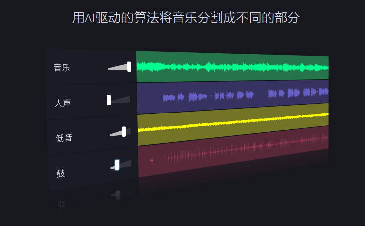 爆赞！人声伴奏分离工具来了！