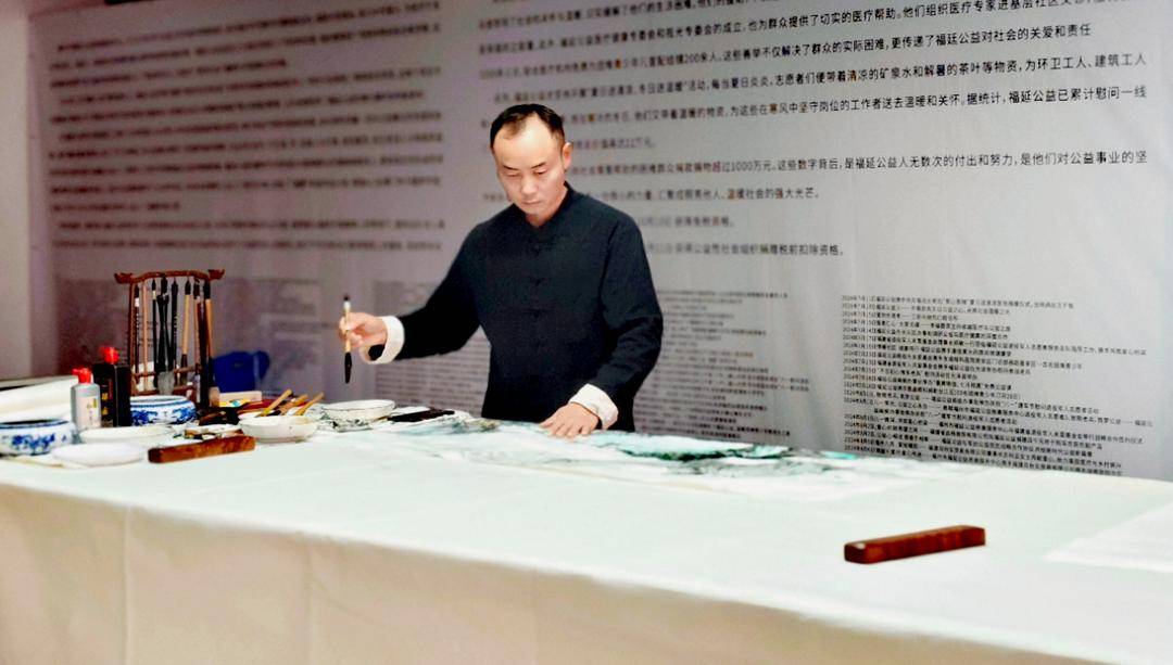 福延美术馆画师周波佳——以山水花鸟绘就艺术新篇章