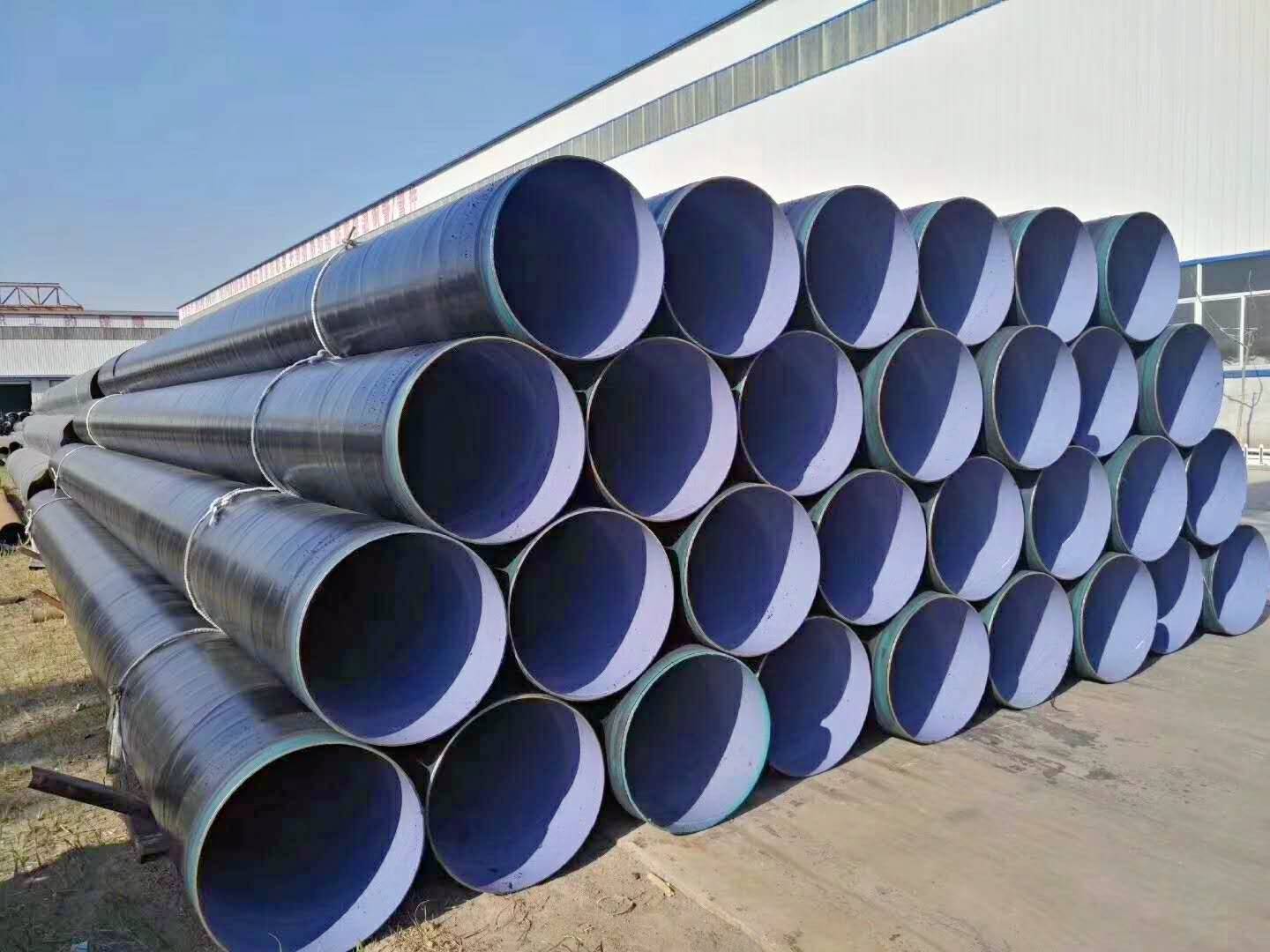 大口径埋地直埋输送燃气饮水3pe防腐钢管的优点