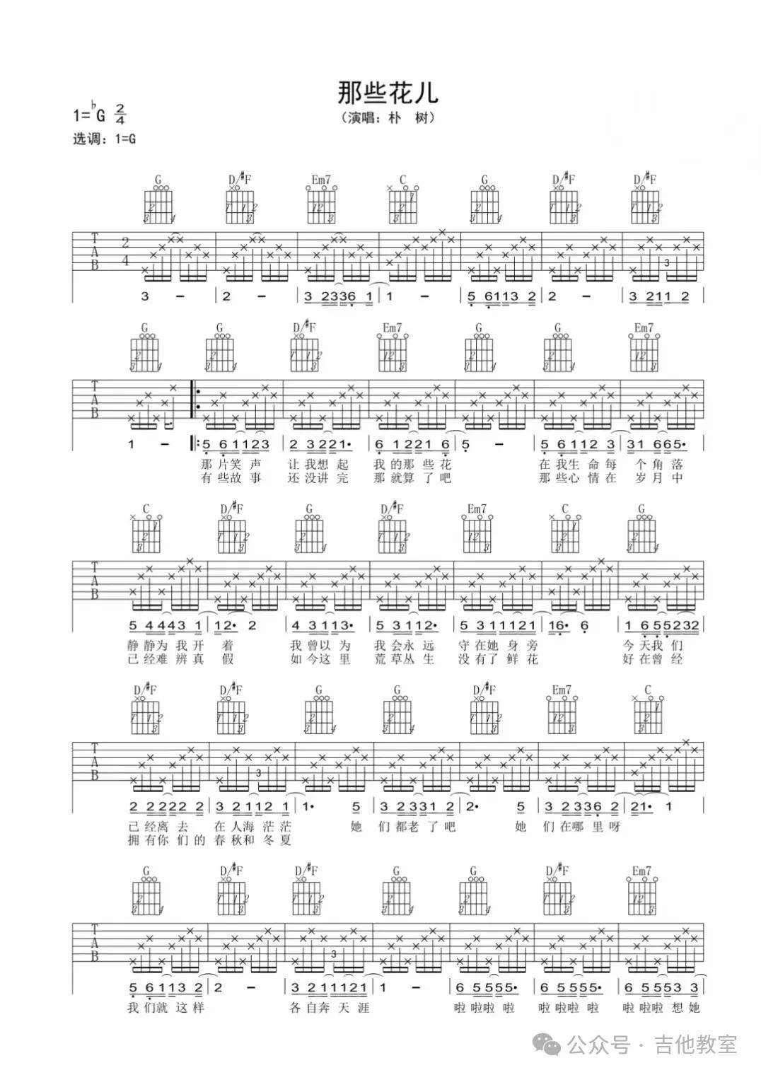 吉他代表曲目图片