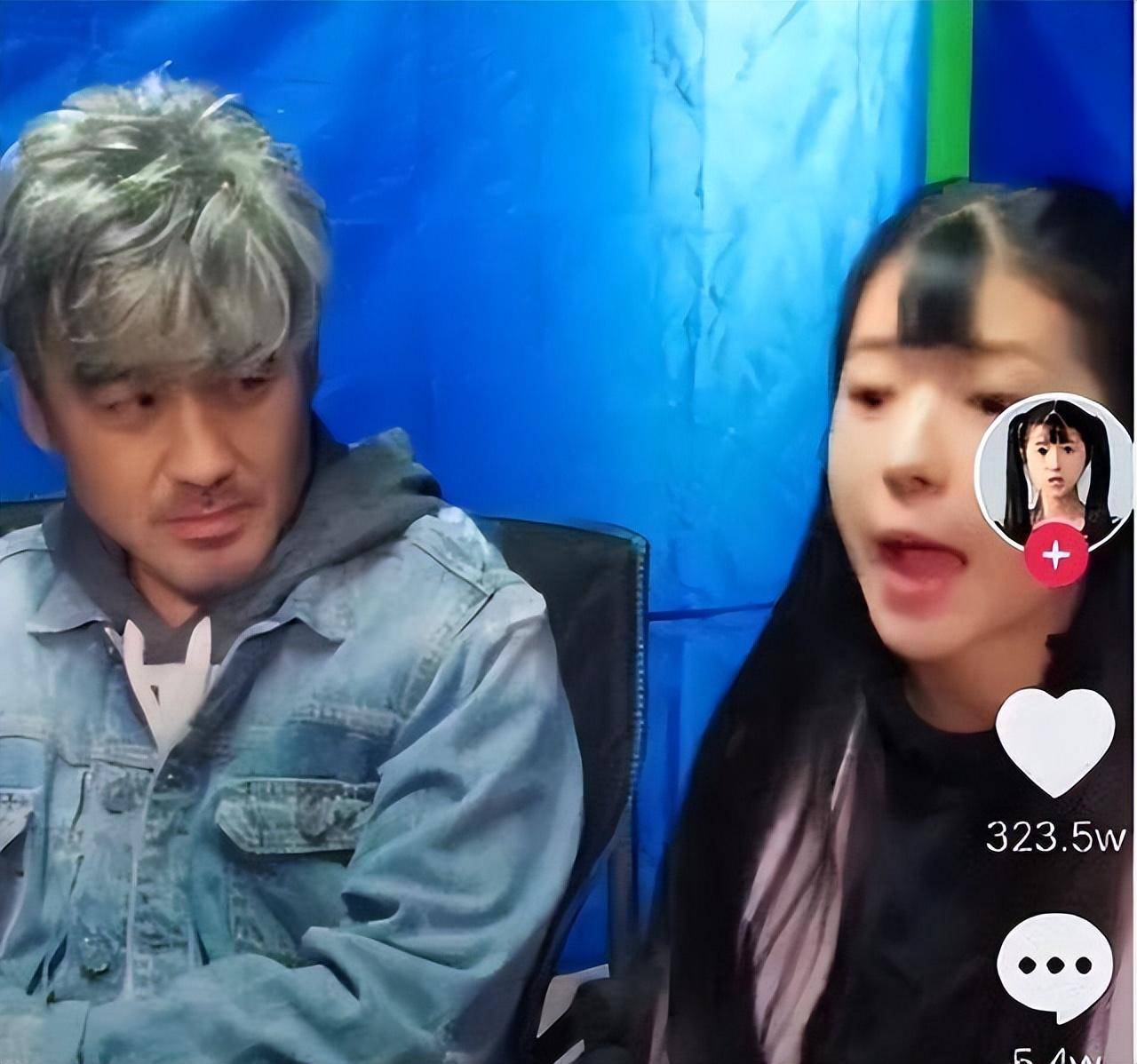 而何蓝逗和吴秀波相识于《欲望之城》这部影片,二人在