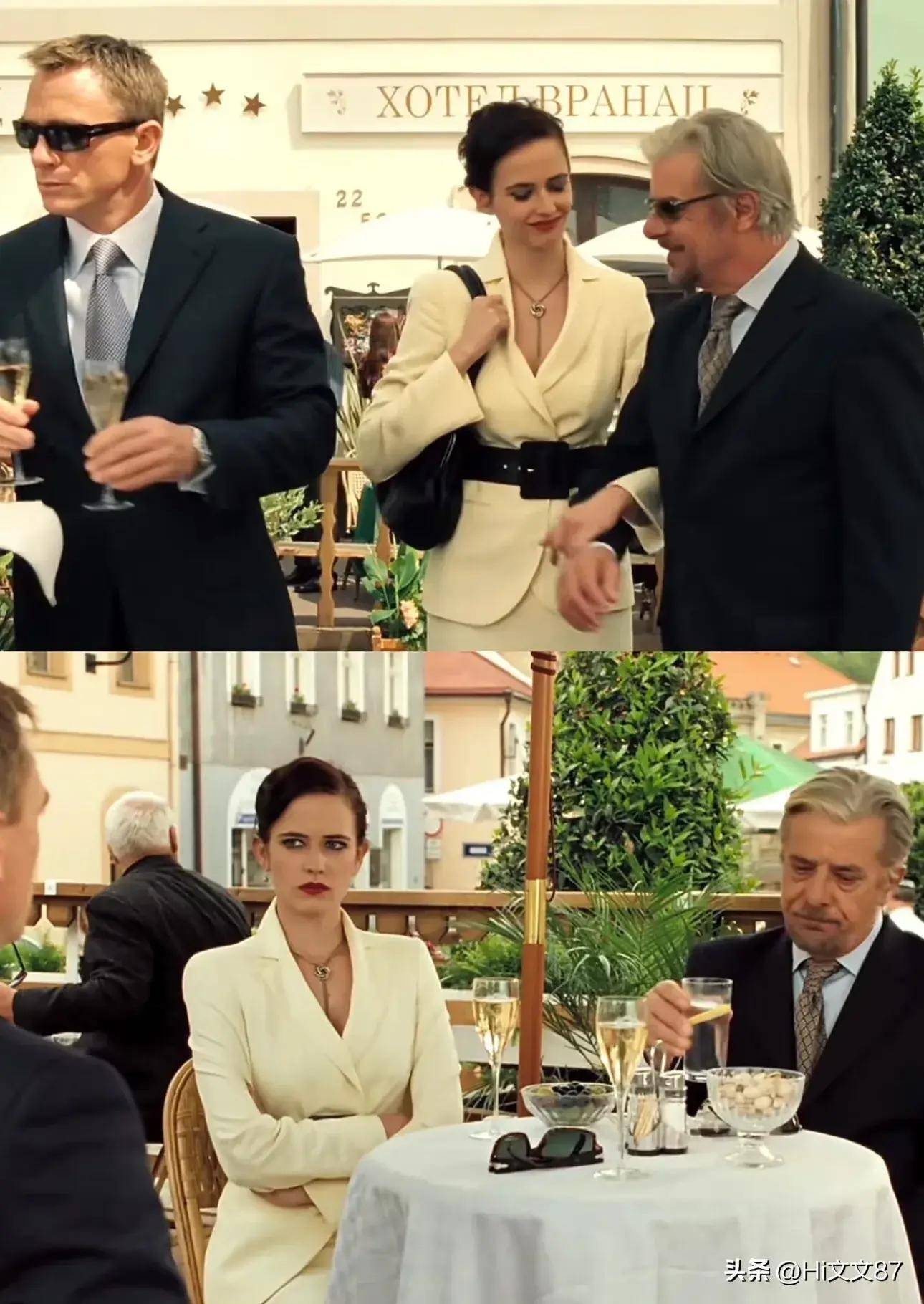 伊娃·格林在影片中将邦女郎维斯帕·林德复杂的内心世界演绎得淋漓