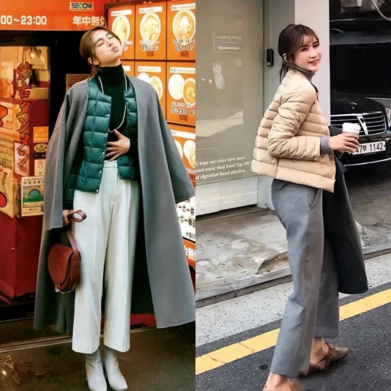 被上海阿姨的"羽绒服叠穿"惊艳了,保暖不说还很时尚,谁穿谁美