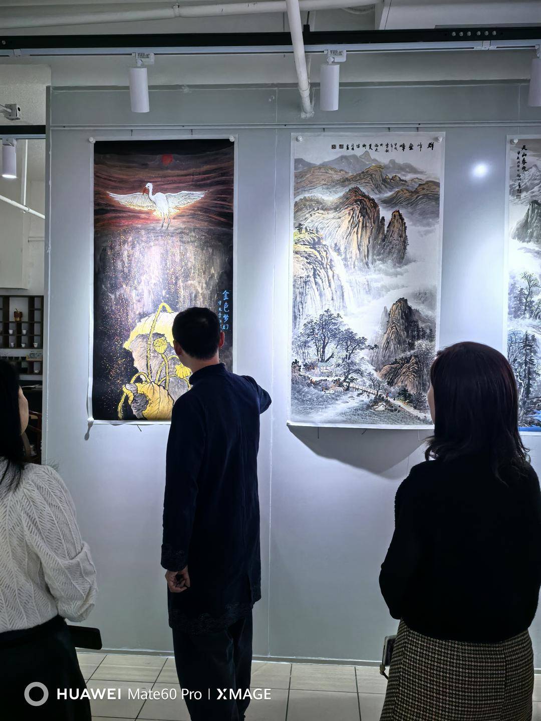 水墨丹青——周波佳画展在福延美术馆开展