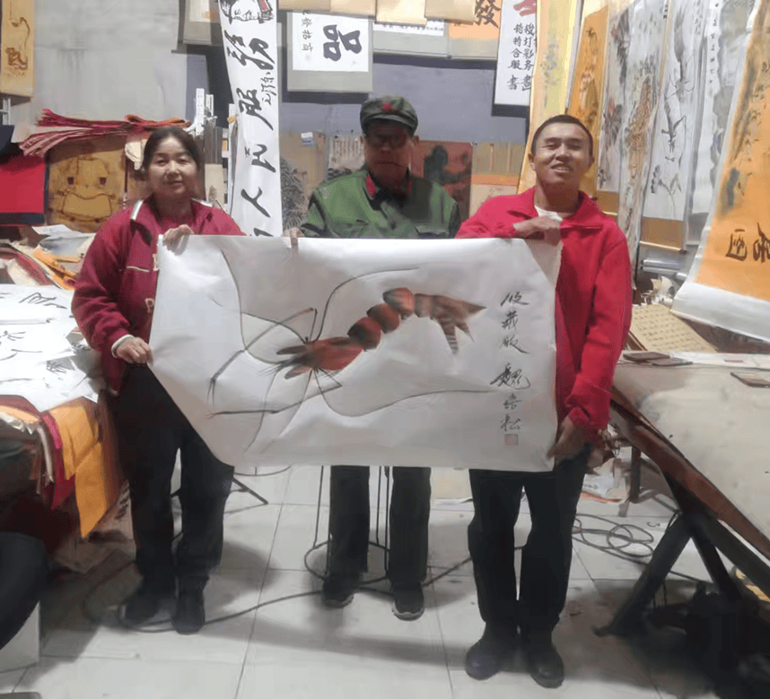 汴梁艺术|汴洛书画交流活动在开封包青天书画直播基地举行