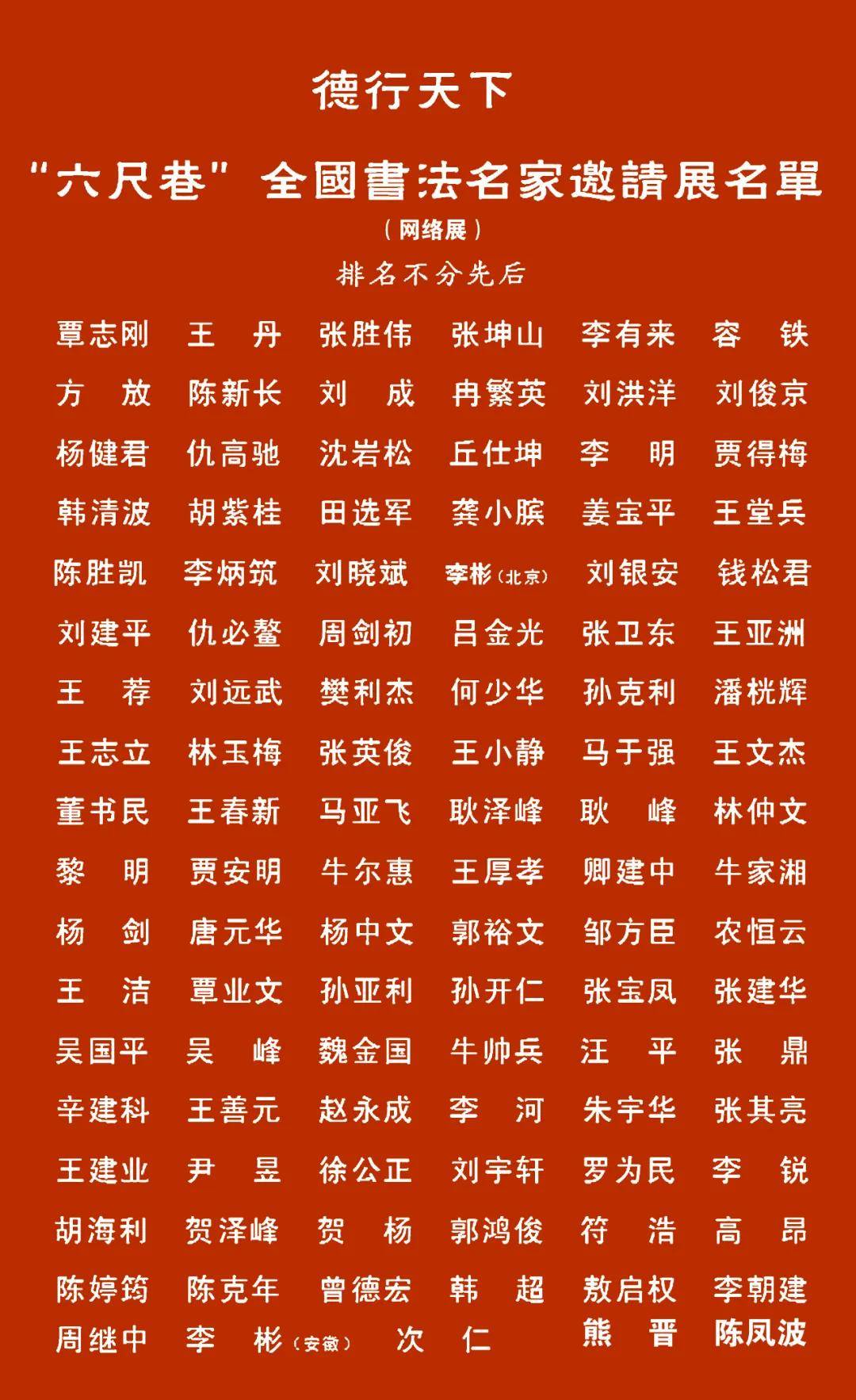 中国书法名人录名单图片