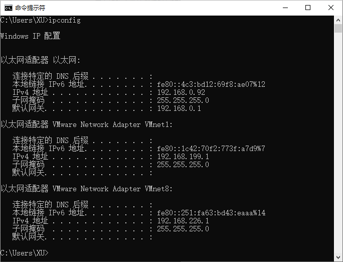 linux系统查连接的ip