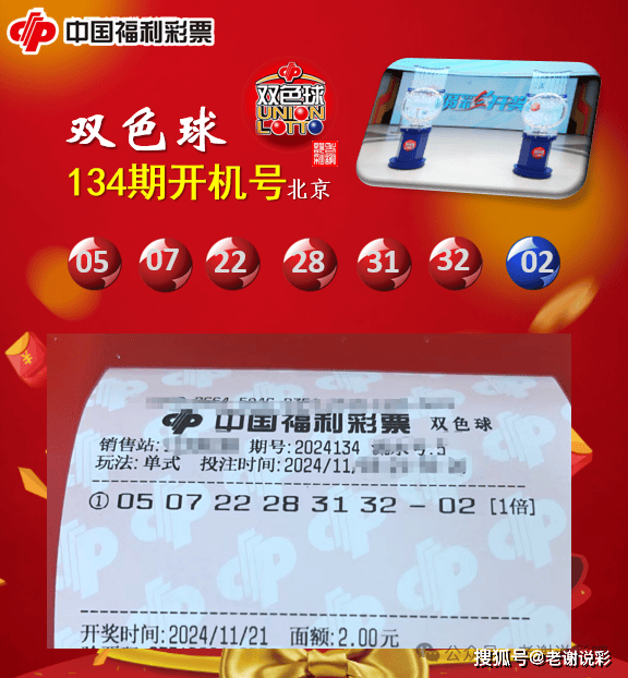 24亿奖池！双色球2024134北京开号 历史同期中奖号码