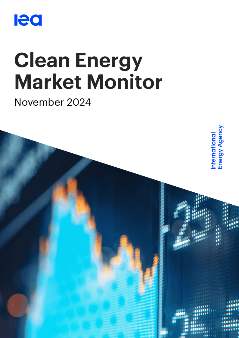 国际能源署IEA：2024年11月全球清洁能源市场监测报告（英文版）