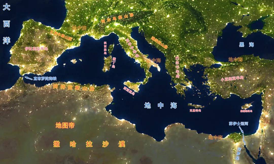 地中海五大岛屿是哪些？意大利独占两个_撒丁岛_亚平宁半岛_萨丁