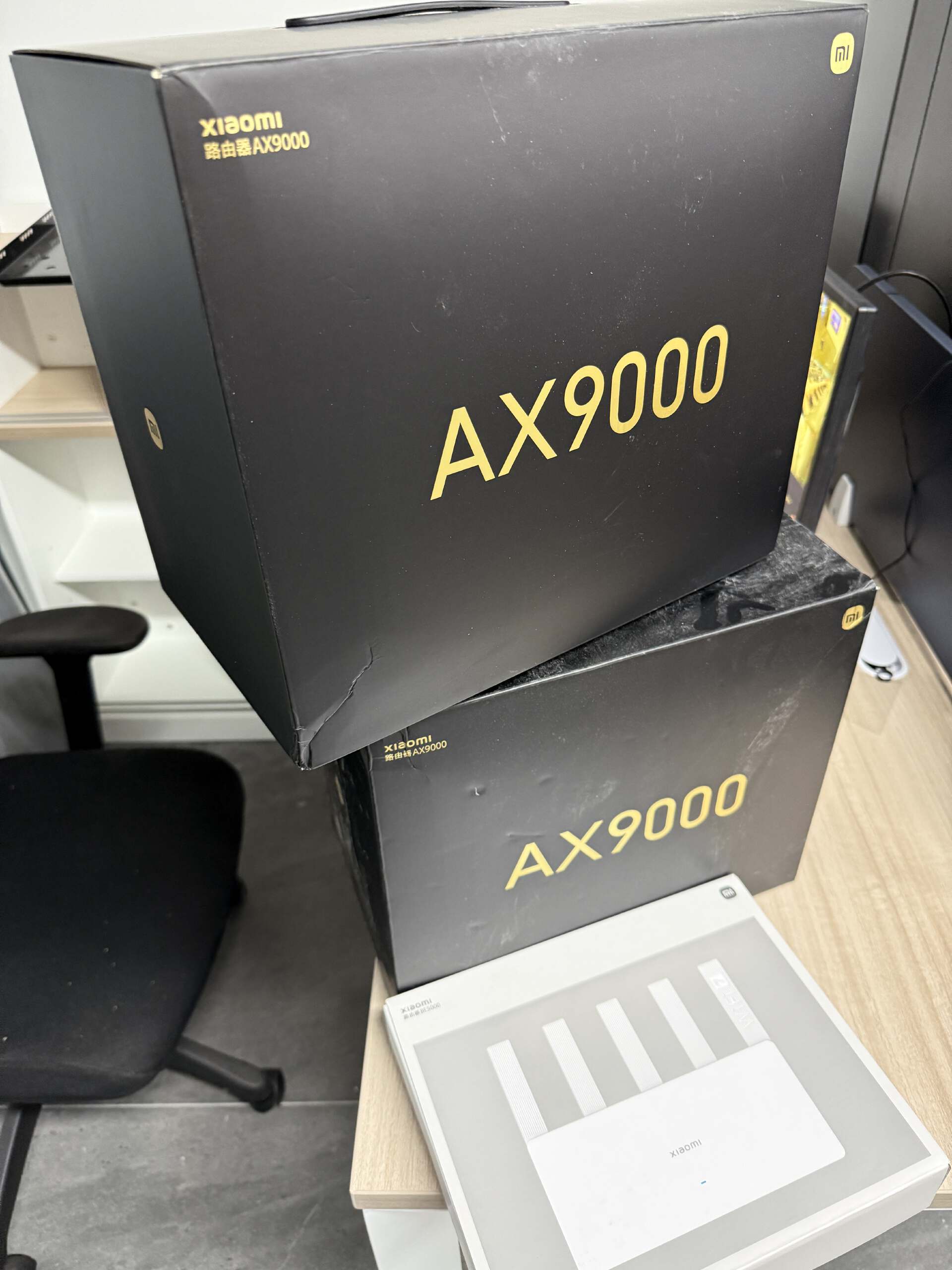 小米ax9000路由器买3台速度是真快 偶尔抽风也气死