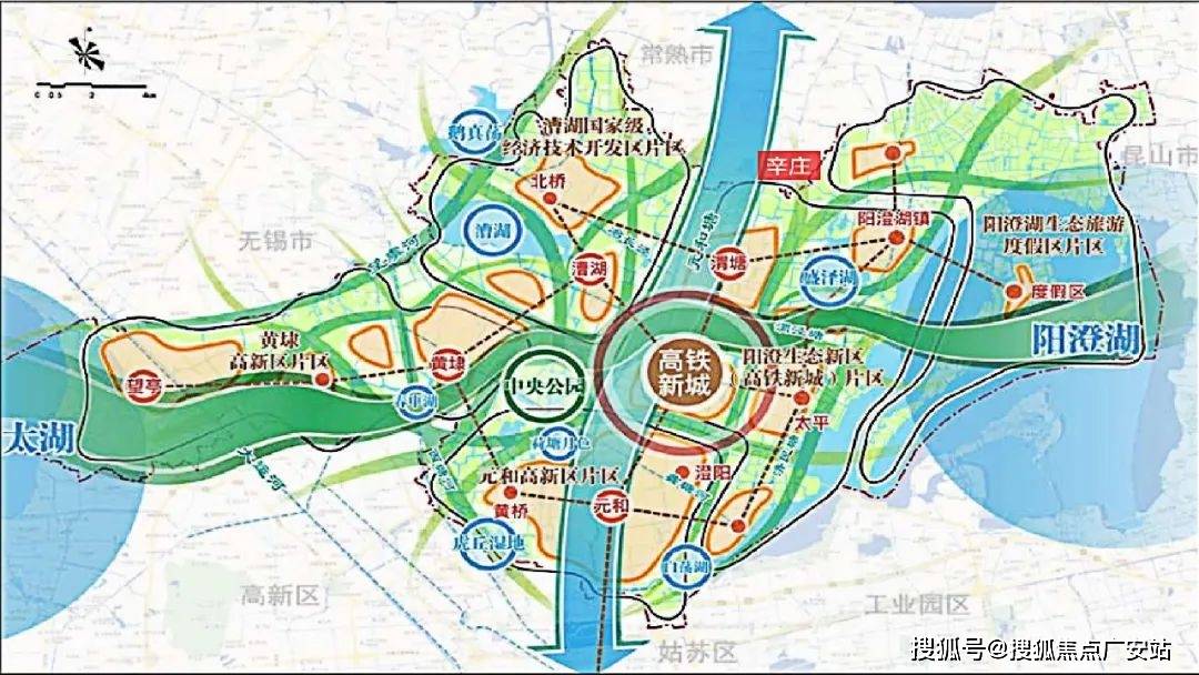 新城规划辛庄区位//常熟城市规划辛庄区位同心璟苑占据辛庄镇区c位