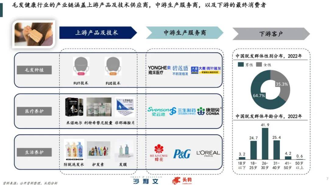 2024年中国毛发健康服务行业分析，中国植发行业全产业链分析报告