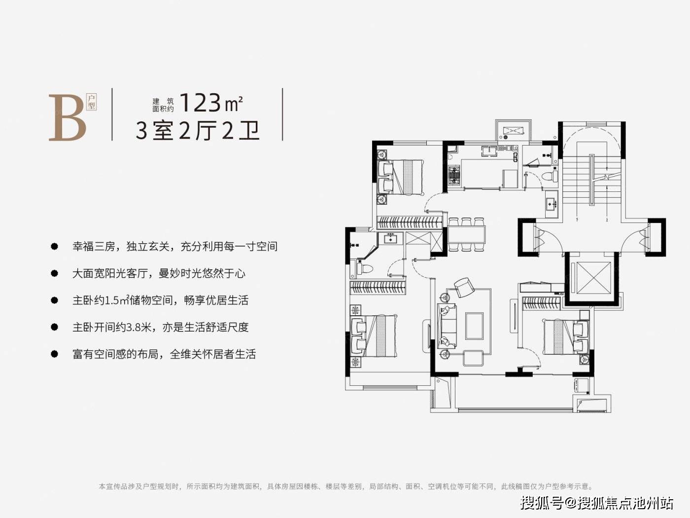 徐州新彭花园户型图片