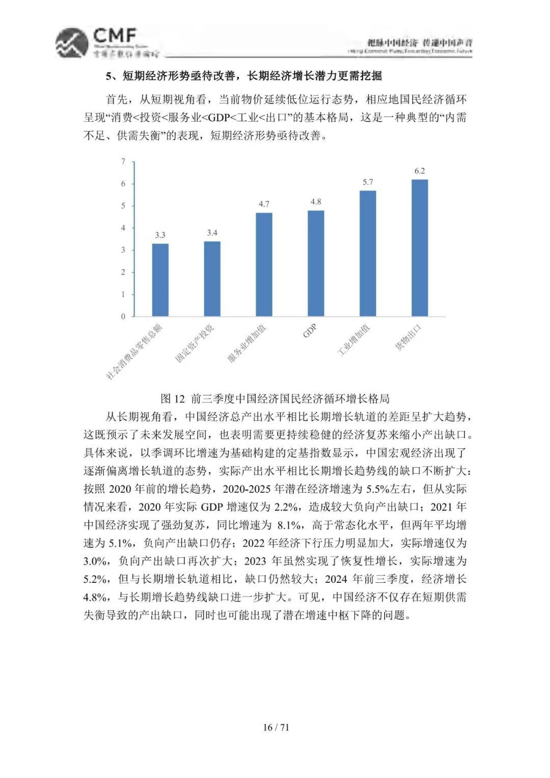 2024年中国宏观经济分析与预测年度报告，筑底回稳的中国宏观经济