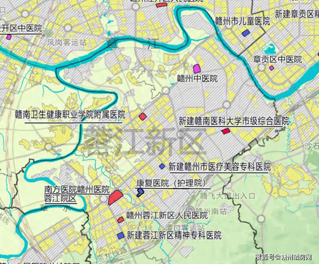 赣州市蓉江新区地图图片